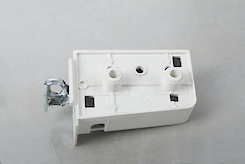 Подвес кухонный Scilm под запрессовку для верхнего модуля, левый белый