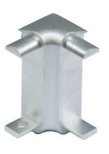 Кут внутрішній 90° до подвійного профілю Scilm для торця стільниці h=40мм