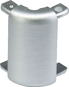 Кут зовнішній 90° до подвійного профілю під нержавійку Scilm торцю стільниці h=40мм