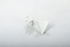 Куточок внутрішній 90 градусів Scilm до отбортовки h=30мм сірий