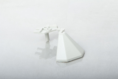 Куточок зовнішній 90 градусів Scilm до отбортовки h=30мм сірий