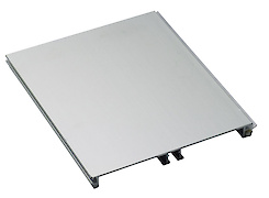 Цоколь кухонний алюмінієвий Scilm h=150мм L=4100мм алюміній