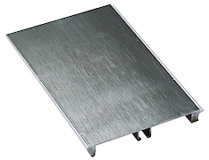 Цоколь кухонний алюмінієвий Scilm H = 100мм L = 4100мм під нержавійку