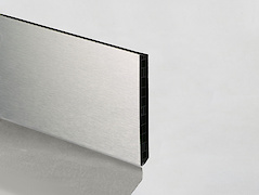 Цоколь кухонный пластиковый Scilm h=100мм L=4000мм под алюминий