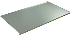 Піддон алюмінієвий Scilm гладкий для модуля під мийку шириною 1200мм глибина 500мм