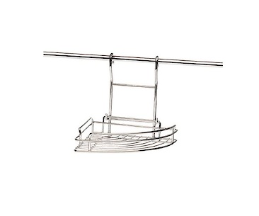 Кругла рейлінгова система Vibo кутова полиця ліва/права