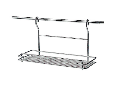 Кругла рейлінгова система Vibo полиця ґратчаста