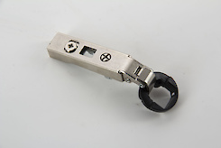 Петля мебельная для стеклянной двери Hettich наружная W30 Intermat 9904