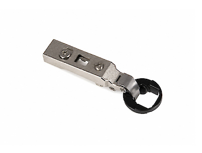 Петля мебельная Hettich Intermat 9904 накладная для стеклянных фасадов, угол открывания 95º