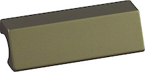 Ручка мебельная ZOBAL U-2 L-60мм коньяк