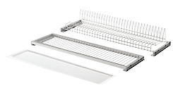 Набір сушарок Vibo з стаціонарною рамкою і пластиковим піддоном для модуля 600 мм