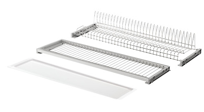 Набір сушарок Vibo з стаціонарною рамкою і пластиковим піддоном для модуля 600 мм