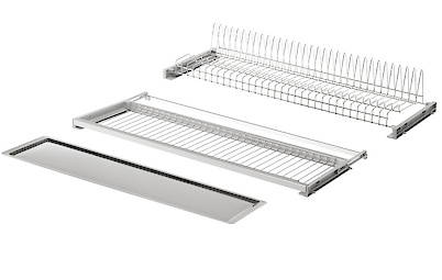 Набір сушарок Vibo з регульованою рамкою і металевим піддоном для модуля 1200 мм