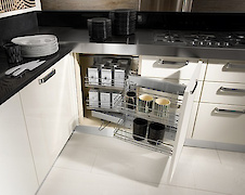 Висувний кутовий механізм Vibo Smart Corner для модуля 900мм, правий (SMACE45DXFMC)