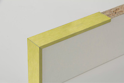 Планка торцевая асимметричная алюминиевая для плиты