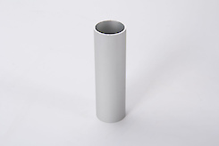 Труба кругла декоративна алюмінієва 30x1,3мм L = 5000мм срібло