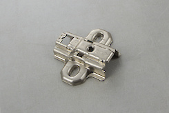 Крестообразная монтажная планка Hettich Intermat под прикручивание, h=5 мм никель