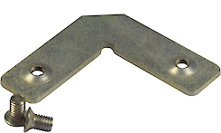 Куточок для складання рамок із профілів шириною 19 мм (у комплекті з двома гвинтами)