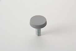 Ножка регулируемая КR круглая D=30 поз 48 серый (ножка мебельная)