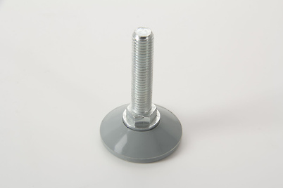 Ніжка з регулюванням HVD кругла D = 40 сірий (ніжка меблева)