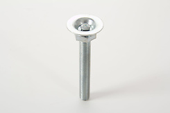 Ніжка HVB D = 30 під M = 10x70 оцинкована сталь (ніжка меблева)