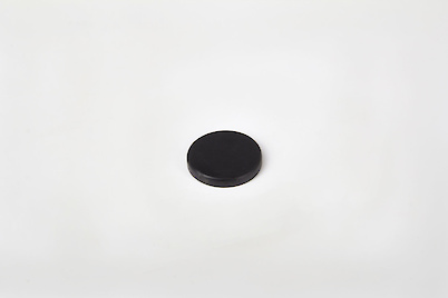 Заглушка KB круглая D=30 черный (заглушка для  трубы)