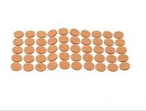 ДЦ Самоклейки войлочные d=20 (50 шт)
