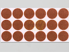 Повстяні самоклейки d=35 (18 шт)