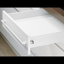 Комплект ящика Hettich Multitech H=86 L=400 частичного выдвижения белый 50017/9127881