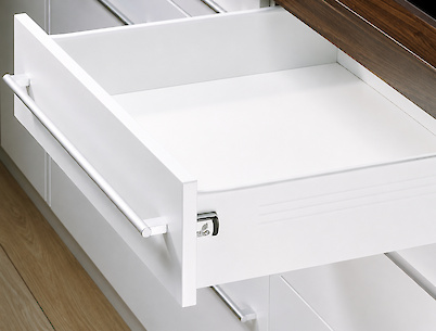 Комплект ящика Hettich Multitech H=118 L=450 частичного выдвижения белый 50039/9127897