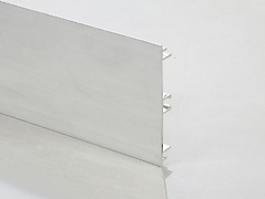 Цоколь кухонний алюмінієвий  H=100мм L=4200мм без анодування