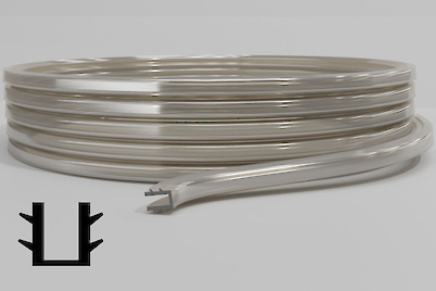 Уплотнитель тип 6 прозрачный