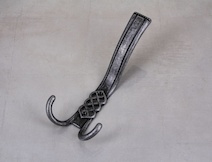 Меблевий гачок Falso Stile KK-5 потрійний - старе срібло