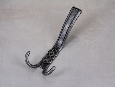 Меблевий гачок Falso Stile KK-5 потрійний - старе срібло