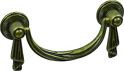 Ручка меблева Falso Stile РК-274 старе золото