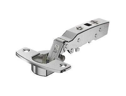 Петля Hettich Sensys 8645i накладная с доводчиком, угол открывания 110 градусов никель (9071205)