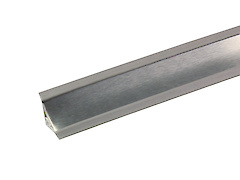 Профіль плінтус для стільниці Rehau Compact Line, нержавіюча сталь