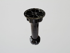 Ножка кухонная Scilm регулируемая h=120мм черная