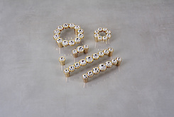 Мебельная ручка Giusti РГ РГ 186 WPO633.B32.KRGP золото глянцевое