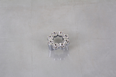 Меблева ручка Giusti РГ 187 WPO633.B32.KR02 хром глянсовий