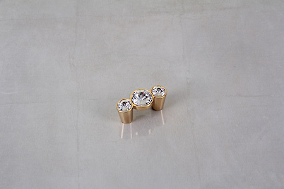 Мебельная ручка Giusti РГ 188 WPO633.C32.KRGP золото глянцевое