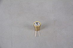 Мебельная ручка Giusti РГ 190 WPO633.017.KRGP золото глянцевое