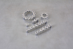 Меблева ручка Giusti РГ 191 WPO633.017.KR02 хром глянсовий