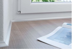 Профіль плінтус для стільниці Rehau Compact Line, білий