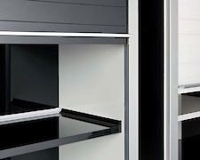 Профіль плінтус для стільниці Rehau Compact Line, чорний