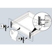 Cверлильный кондуктор BlueJig для сверлений в передней панели Hettich Multitech (51425)