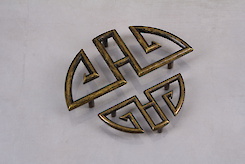 Меблева ручка Falso Stile РК-338 старе золото