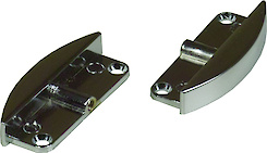 Мебельная ручка Falso Stile РК-356 заглушка хром