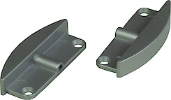 Мебельная ручка Falso Stile РК-356 заглушка хром матовый