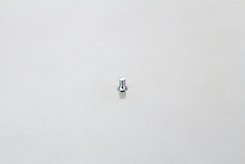 Гвинт М5x8 D8 5.8 для куточків, білий цинк